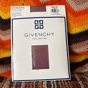 Vtg Givenchy 1989 Pantyhose 157 New In Package